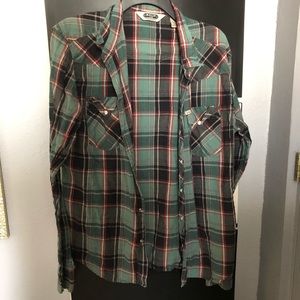 Plaid Button Down